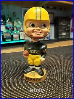 Vintage 1967 Greenbay Packers Bobblehead NFL. WOW Great Condition