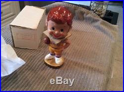 Vintage 1967 LOS ANGELES LAKERS Bobbing Head Doll Near MINT with ORIGINAL BOX