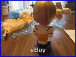 Vintage 1967 LSU Real Face Vintage Nodder Bobblehead Nice condition Rare Japan