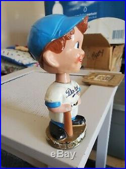 Vintage 1967 Los Angeles Dodgers 6.5 Nodder Bobblehead Sandy Koufax #32