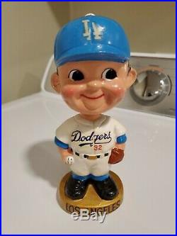 Vintage 1967 Los Angeles Dodgers Sandy Koufax Bobblehead