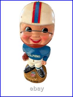 Vintage 1967 Miami Dolphins NFL Bobblehead Doll Nodder by Sports Specialties