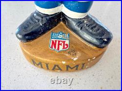 Vintage 1967 Miami Dolphins NFL Bobblehead Doll Nodder by Sports Specialties