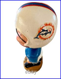 Vintage 1967 Miami Dolphins NFL Bobblehead Doll Nodder by Sports Specialties