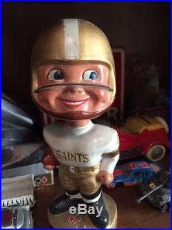 Vintage 1967 New Orleans Saints Football Player Bobble Head