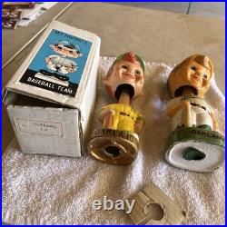 Vintage 1967 Oakland A's BobbleHead Made In Japan With Damage And 88 Nodder