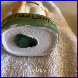 Vintage 1967 Oakland A's BobbleHead Made In Japan With Damage And 88 Nodder