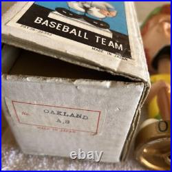 Vintage 1967 Oakland A's BobbleHead Made In Japan With Damage And 88 Nodder
