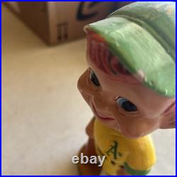 Vintage 1967 Oakland A's BobbleHead Made In Japan With Damage And 88 Nodder