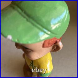 Vintage 1967 Oakland A's BobbleHead Made In Japan With Damage And 88 Nodder