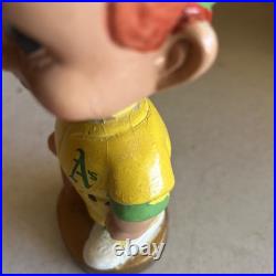 Vintage 1967 Oakland A's BobbleHead Made In Japan With Damage And 88 Nodder