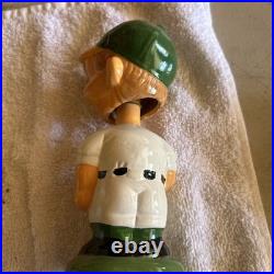 Vintage 1967 Oakland A's BobbleHead Made In Japan With Damage And 88 Nodder