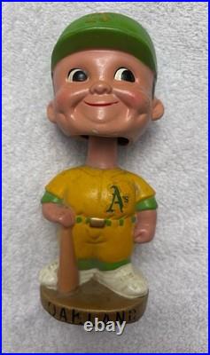 Vintage 1967 Oakland A's Bobble Head Made In Japan Nodder Beautiful Condition
