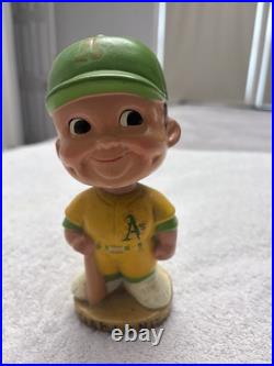 Vintage 1967 Oakland A's Bobble Head Made In Japan Nodder Beautiful Condition