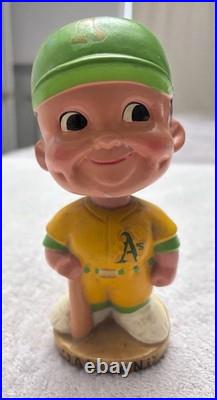 Vintage 1967 Oakland A's Bobble Head Made In Japan Nodder Beautiful Condition