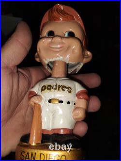 Vintage 1967 San Diego Padre Batter Nodder Gold Base Japan