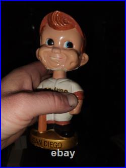 Vintage 1967 San Diego Padre Batter Nodder Gold Base Japan