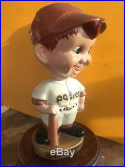 Vintage 1967 San Diego Padres baseball 6.5 bobble head nodder doll Japan NN2
