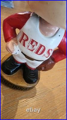 Vintage 1967 Sports Specialties Cincinnati Reds Nodder/Bobble Head-Gold Base Vintage 1967 Sports Specialties Cincinnati Reds Nodder/Bobble Head-Gold Base