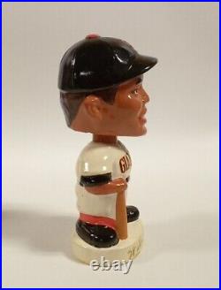 Vintage 1967 Willie Mays Bobbblehead Nodder SF Giant Made In Japan Asian Eyes