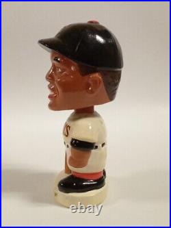 Vintage 1967 Willie Mays Bobbblehead Nodder SF Giant Made In Japan Asian Eyes