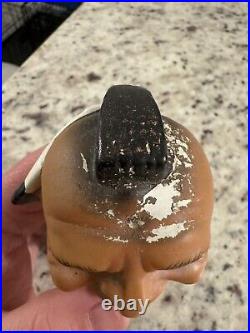 Vintage 1968 Atlanta Braves Nodding Bobblehead with bat Black Base See Photos