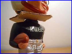 Vintage 1968 Bobblehead Nodder Oakland Raiders New In Box