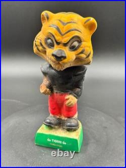Vintage 1968 Moro Inc. Tiger Football Mascot Bobblehead