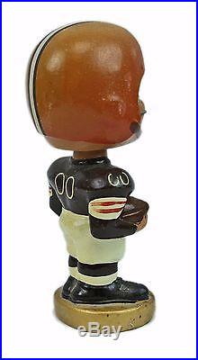 Vintage 1968 NFL Football Cleveland Browns Gold Base Bobble Head Nodder Doll Vintage 1968 NFL Football Cleveland Browns Gold Base Bobble Head Nodder Doll