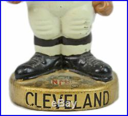 Vintage 1968 NFL Football Cleveland Browns Gold Base Bobble Head Nodder Doll Vintage 1968 NFL Football Cleveland Browns Gold Base Bobble Head Nodder Doll