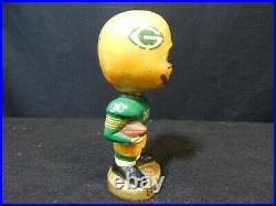 Vintage 1968 NFL Green Bay Packers Football Nodder Bobble Head 7 Made In Japan