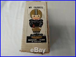 Vintage 1968 NFL San Francisco 49ers Gold Base Bobblehead In Box Japan