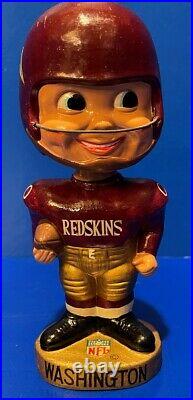 Vintage 1968 NFL Washington Redskins Football Nodder