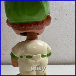 Vintage 1968 Oakland Athletics White Uniform Japan Made Baseball Bobblehead