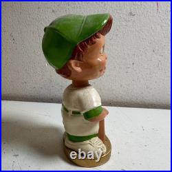 Vintage 1968 Oakland Athletics White Uniform Japan Made Baseball Bobblehead