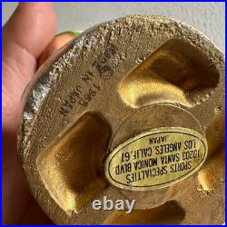 Vintage 1968 Oakland Athletics White Uniform Japan Made Baseball Bobblehead