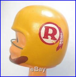 Vintage 1968 Washington Redskins Bobble Head Yellow Jersey Variation Nodder