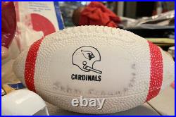 Vintage 1970s St Louis Cardinals NFL BobbleHead Set, Football, Mini Helmet, Pennant