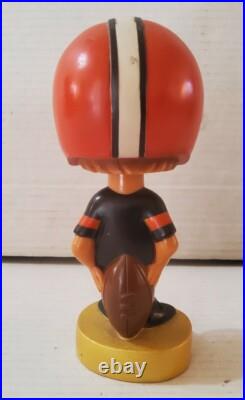 Vintage 1975 Cleveland Browns Bobble Head Realistic Face Head Nodder 7.5'' Ohio