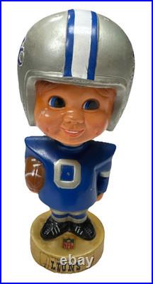 Vintage 1975 Detroit Lions Sports Specialties NFL Bobble Head Doll -50 Years Old