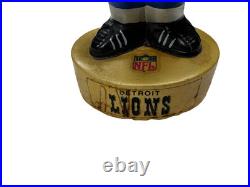 Vintage 1975 Detroit Lions Sports Specialties NFL Bobble Head Doll -50 Years Old