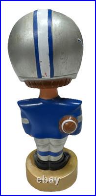 Vintage 1975 Detroit Lions Sports Specialties NFL Bobble Head Doll -50 Years Old
