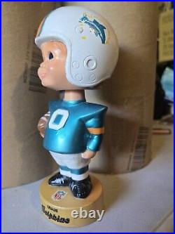 Vintage 1975 Miami Dolphins Bobblehead 7in NFL Memorabilia Great