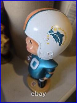 Vintage 1975 Miami Dolphins Bobblehead 7in NFL Memorabilia Great