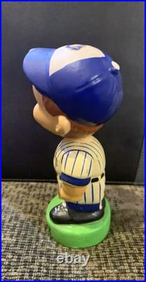 Vintage 1980s Milwaukee Brewers Nodder Bobblehead Green Base