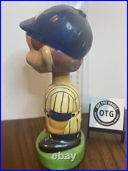 Vintage 1980s Milwaukee Brewers Nodder Bobblehead Green Base