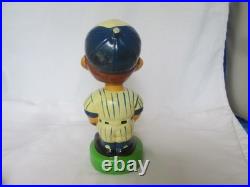 Vintage 1980s Milwaukee Brewers Nodder Bobblehead Striped Uniform Rare Pose