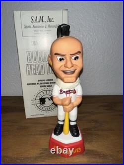 Vintage 1998 Chief Noc-A-Homa Mascot SAM Bobblehead NEW 1/3000 Atlanta Braves