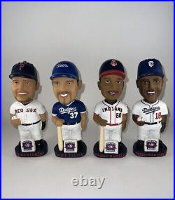 Vintage 2001 MLB Minor League Handpainted Bobblehead Collection (14 Bobbleheads)