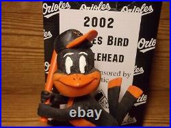 Vintage 2002 Baltimore Orioles Majestic Bird Bobblehead NIB and RARE